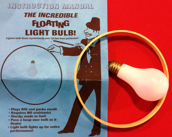 (image for) Incredible Floating Light Bulb
